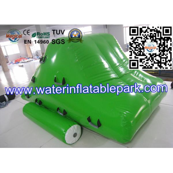 Amusement Park Excellent Inflatable Floating Iceberg Slide For Kids