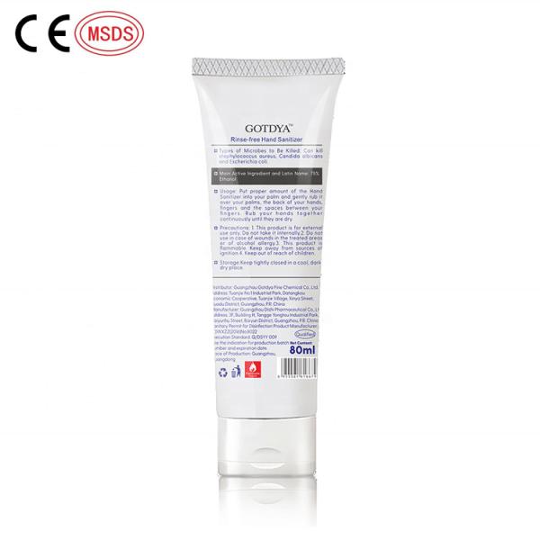 Waterless 75% Alcohol Antibacterial Hand Lotion Gel Portable 99% Effective Antiviral