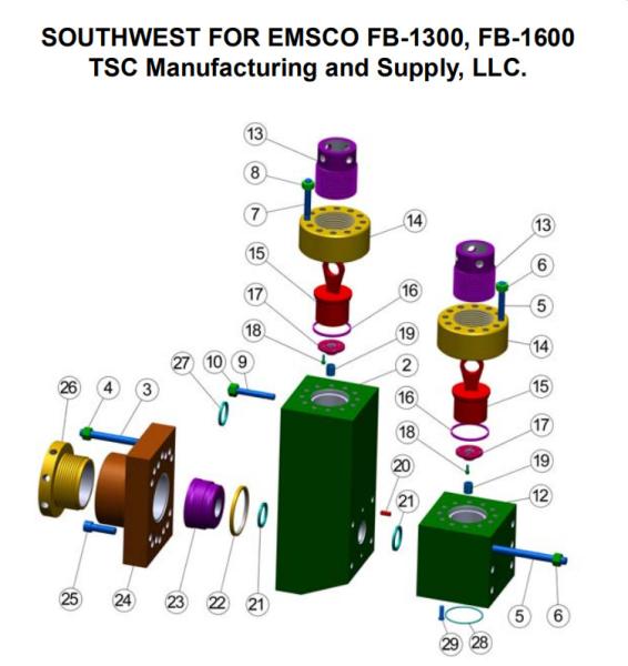 Weatherford E-2200 mud pump Zirconia Liners, EWCO/LEWCO E1600 MUD PUMP, E800 MUD PUMP, E-600 MUD PUMP FLUID END LINER