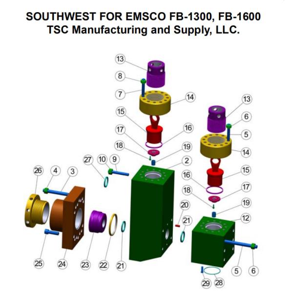 Weatherford E-1600 mud pump  Liner, Weatherford E-2200 mud pump liner, Weatherford MP-16 mud pump, M-13 mud pump