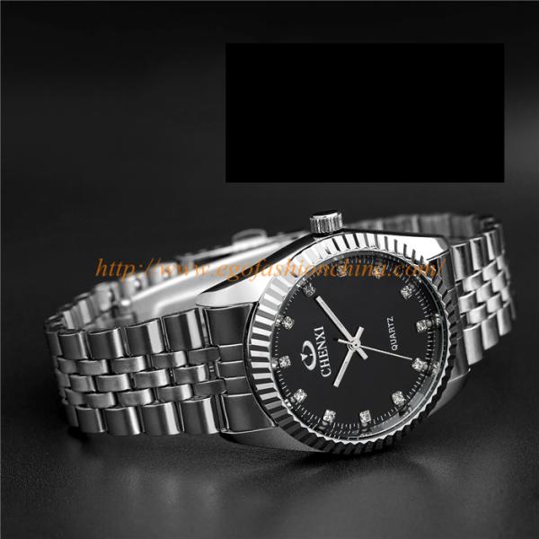 004A Couple Watch Pair Watches Man Woman Watch Ladies Watches Stainless Steel Watch New