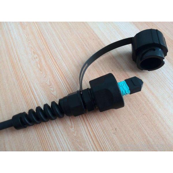 SC LC MT ODVA Fiber Optic Cable Types And Connectors Waterproof UV Resistant