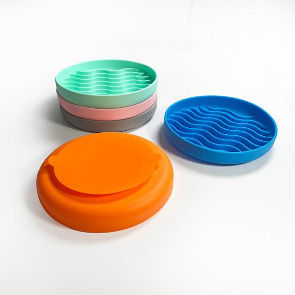Customizable Silicone Pet Bowl Lick Mat for Slow Eating and Anti-Obesity Training