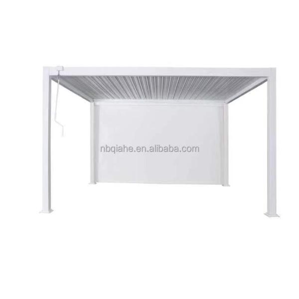 Aluminum Frame PERGOLA 3x4m Luxury Modern Outdoor Waterproof Roof Metal Garden Pergola