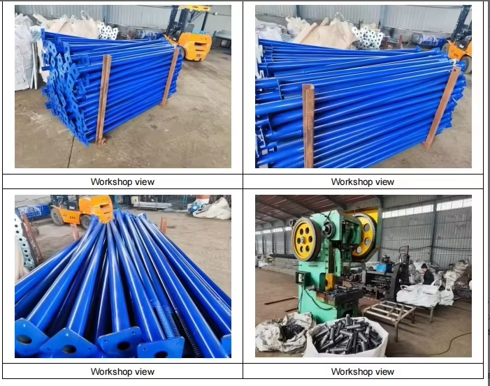 Escora De Ferro Puntales Metalicos De Acero Construction Etais Metallique
