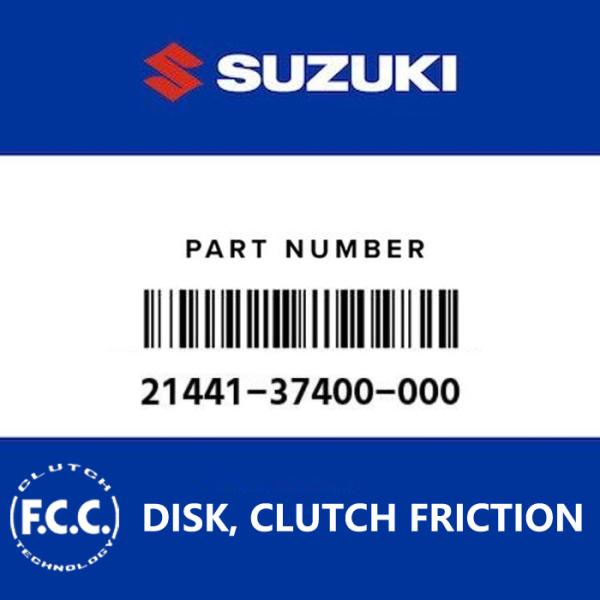 FCC Original Motorcycle Clutch Friction Disk для Suzuki GSX400 GS450, 21441