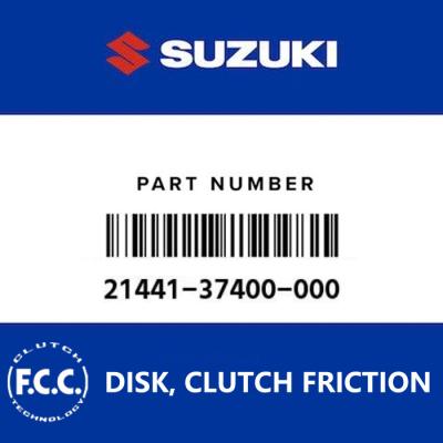 Disco de atrito da embreagem da moto original da FCC para Suzuki GSX400 GS450, 21441-37400