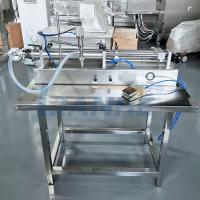 Artículo horizontal de rellenar líquido semi automático de la máquina 0.6-0.8MPa