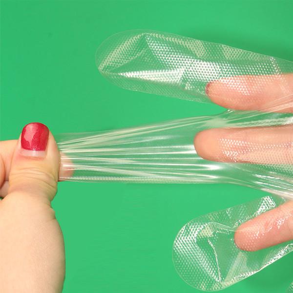 Free Powder Hand Disposable Plastic Gloves Non Sterile For Cooking , Hair Coloring , Dishwashing