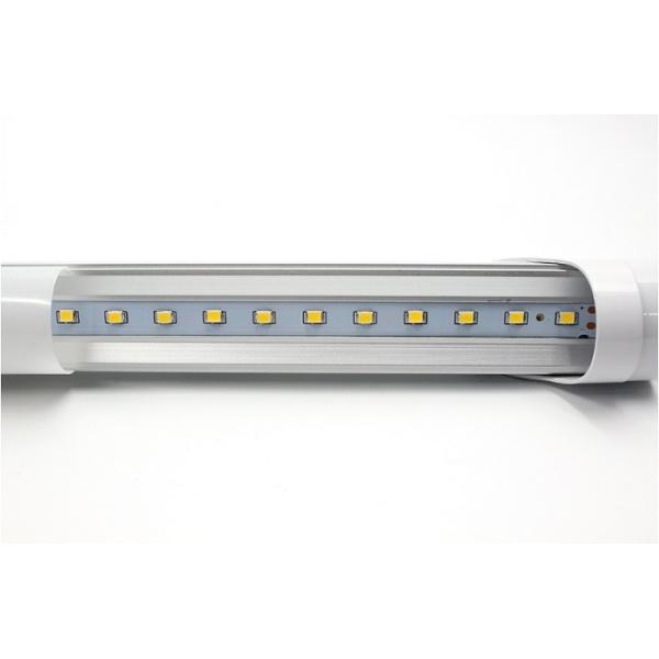 Aluminum T8 LED Tube Light 1.5M 24W, 1.2M 20W, 0.6M 8W, AC85-265V 100Lm/W,CRI>80 PF>0.9,  2500-7000K, 3 years warranty
