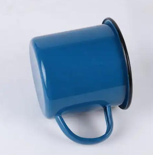 150g Enamel Mug Sublimation 12oz Cups Straight Tumbler Blanks Wine Water Bottle
