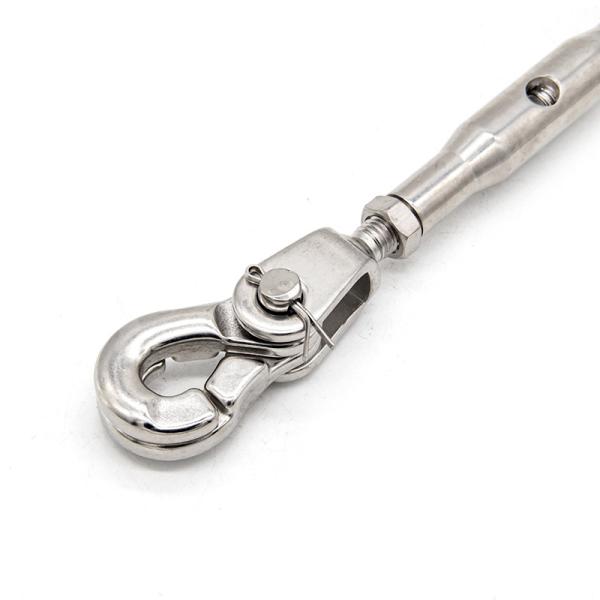 海上船のターンブックル ワイヤロープストレッサー 調整長さ