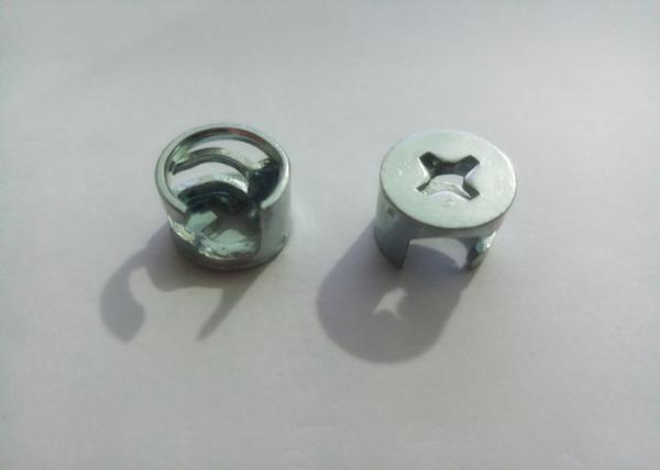 12MM Minifix Connecting Bolts , Furniture Cam Lock ISO9001 Certificated