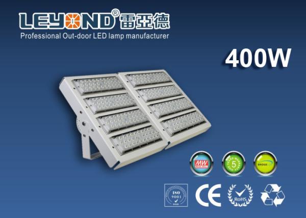 IP66 Rating 400W LED Modular Flood Light White 160lm/w Outdoor Application for Sport Ground Lighting