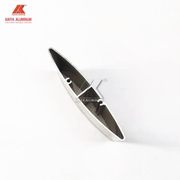 Extrusion Aluminium Alloy Profile Aerofoil Sun Louver Blade For Facade Vertical System