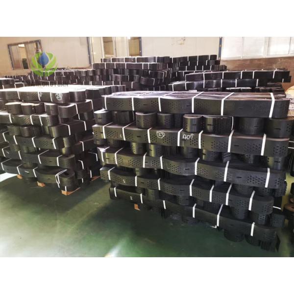 Чёрный пластмассовый геоэлемент HDPE для контроля эрозии и стабилизации почвы в строительстве