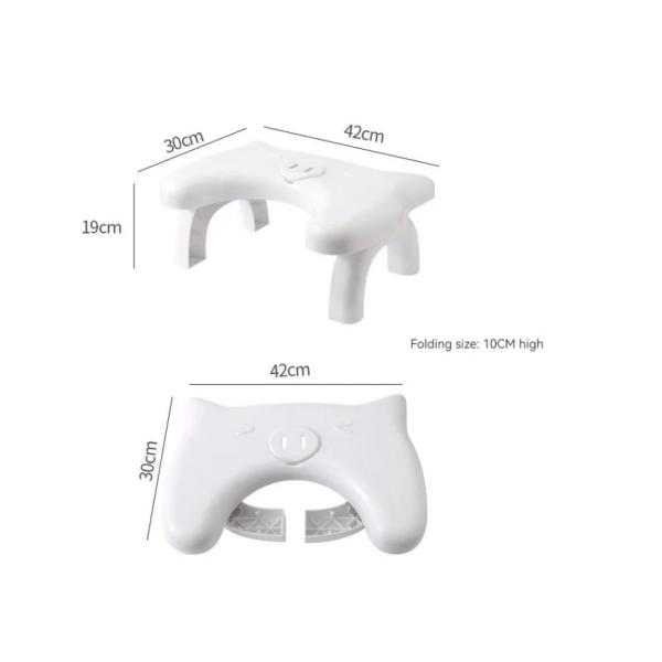 Eco Friendly Blue Pink White Print Kids Potty Toilet Trainer with Customized Packing and Logo