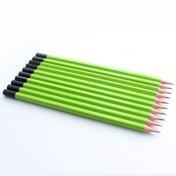 Hot selling China pencil presharpened 12pcs wood hb pencil with closed head
