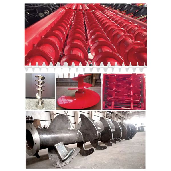 Rust-Resistant High Tensile Strength Earth Auger with Flexible Design for Tractor-Mounted Drilling in Hard and Frozen Soil