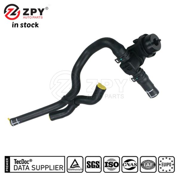 ZPY 95810635620 Manguera de la línea de refrigerante del motor híbrido para Porsche Cayenne 2012