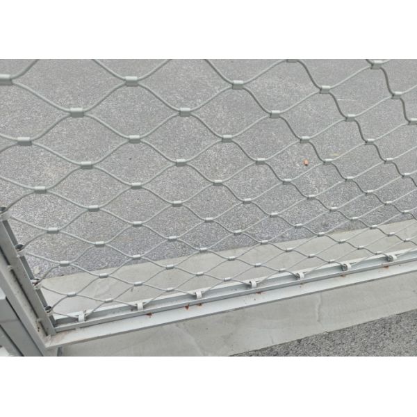 SS304 2.2mm Stainless Steel Rope Mesh Manufacturer for Bridge Fall Prevention