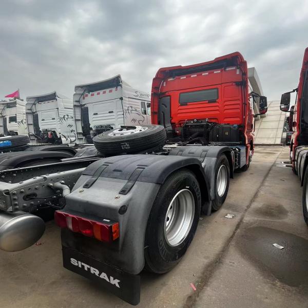 430hp Used Tractor Trailer Sinotruk Howo C910 wheels