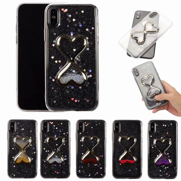 Iphone, Samsung flowing heart TPU case, Iphone Xs Max TPU case, Iphone X flowing TPU case, Samsung flowing heartTPU case