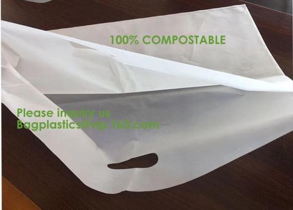 Compostable Biodegradable Packaging Mailing Bag With Handle,Biodegradable Compostable Plastic Courier Shipping Envelope
