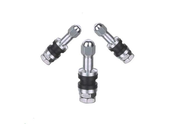 Bolt  In Aluminum Tubeless Tire Valve Stems 11.5mm With Brass Core TR48E