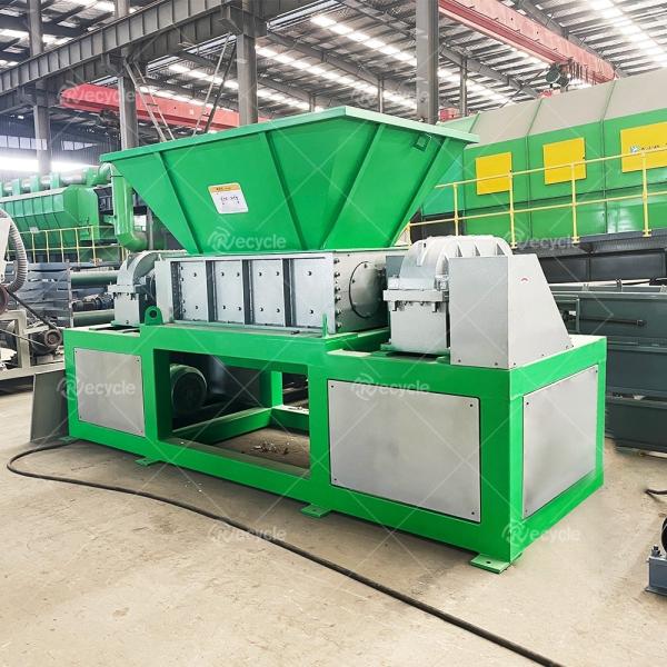 Pp Pe Abs Ps Pa Pvc Tire Lump Container Pipe Woven Bag Pallet Plastic Shredder Machine Price
