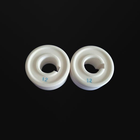 White alumina wire feeder welding ceramic