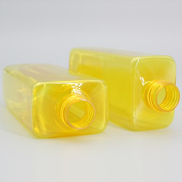 Garrafas plásticas vazias Cuboid do champô 250ml do ANIMAL DE ESTIMAÇÃO 24mm