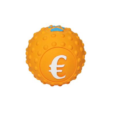 Squeaker Convex Point Soft  Latex Squeaky Dog Ball