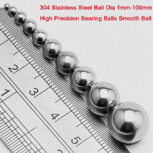 Stainless Steel Ball Dia 1-125mm High Precision Solid Bearing Balls Smooth Ball