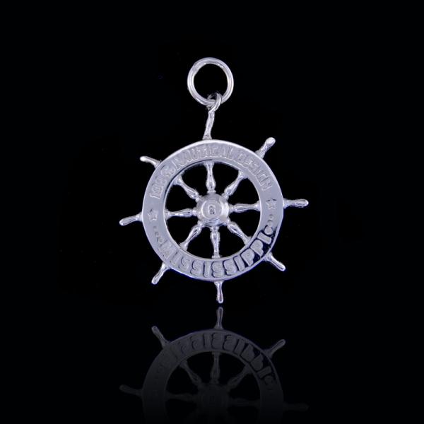 Шкентель серебра плакировкой родия очаровывает волшебную восьмиугольную форму звезды для дамы