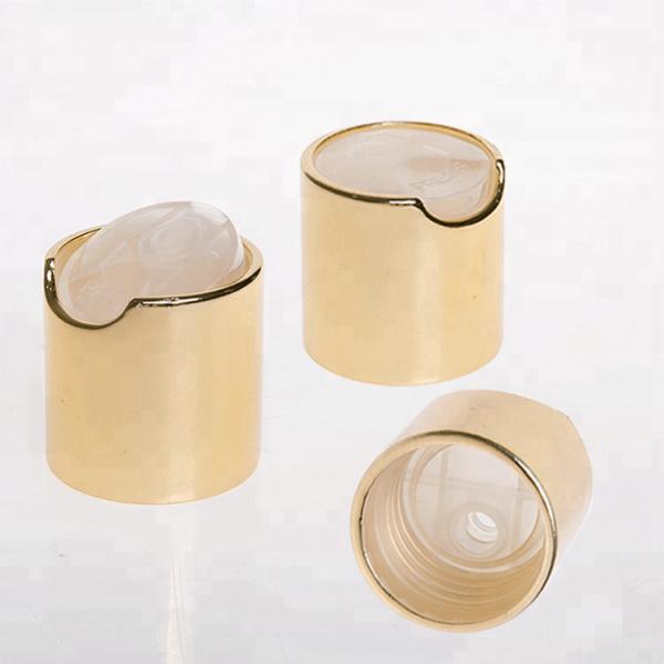24 tratamentos 410 cosméticos anodizados de alumínio bombeiam o tampão superior do disco do champô
