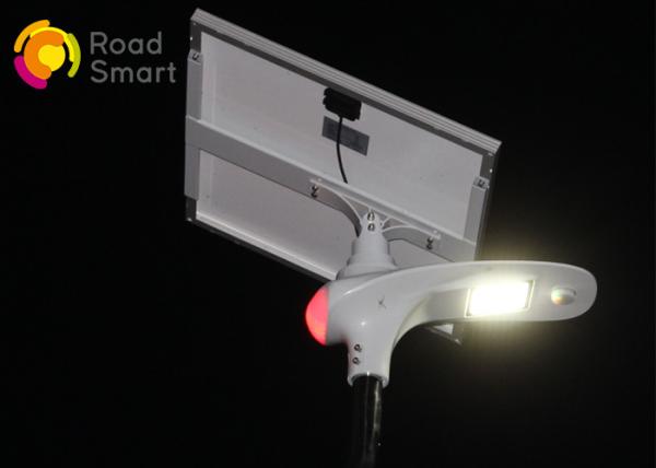Energy Efficiency Integrated Solar Street Light 15 W With Microwave Sensor , Fly Bird Shape