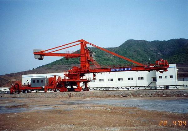 Tipo da ponte do equipamento do empilhador e do Reclaimer da roda da cubeta