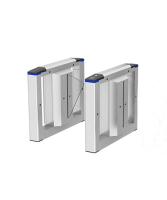 Puerta automática de colgajo y puerta de barrera de alta velocidad Puerta de acceso oscilante con sistema de control