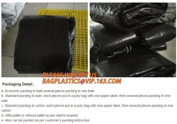 Waste Disposal Dumpster, Open Top Roll Off Drawstring Container Liners, Dumpster Liners, Facility Liners