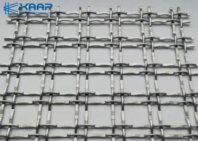 Woven Metal Wire Mesh Gabion , Decorative Gabion Baskets Lock Crimped