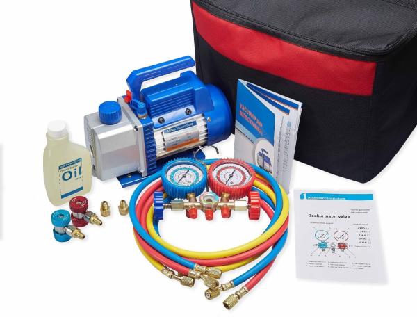 Automotive Refrigeration Manifold Gauge R410a Manifold Gauge Set