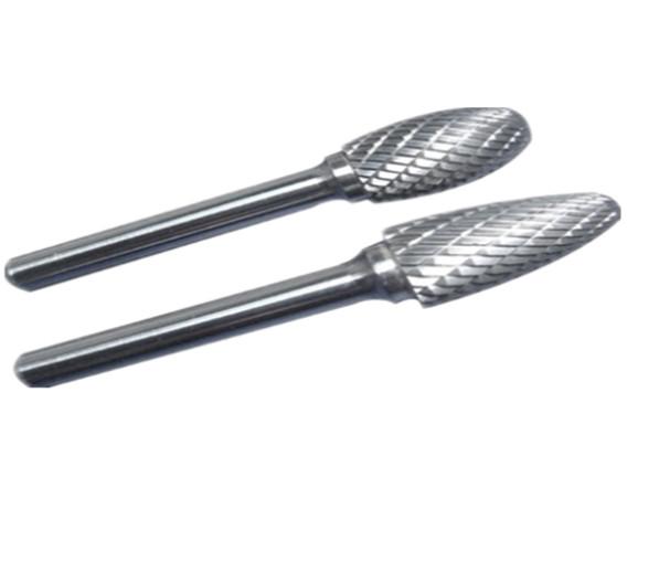 Blank And Ground Tungsten Carbide Bur  Long Rock Tungsten Gun Rotary Burrs Drill Bits