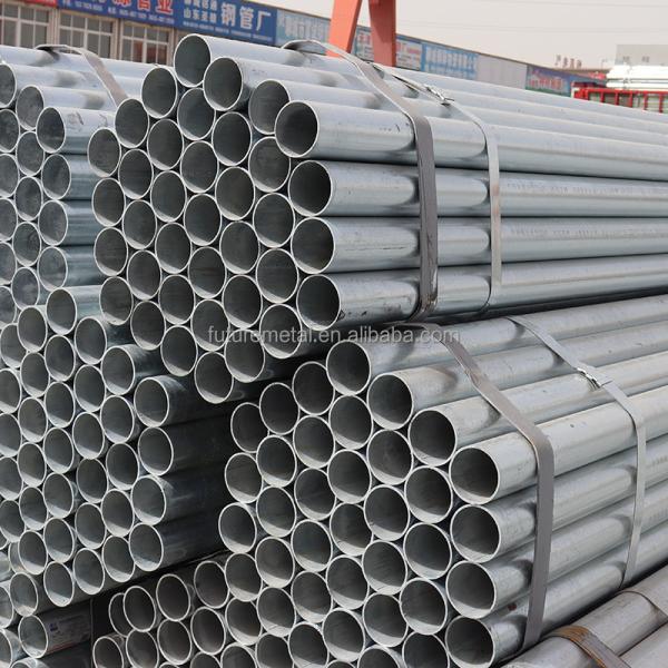 Galvanizado Soldado Quadrado / Rectangular Tubos de Tubos de Aço Secção oca para Casa Prefabricada