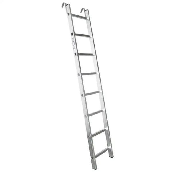 Silver Scaffolding Climbing Steel Ladders Engineered for Performance