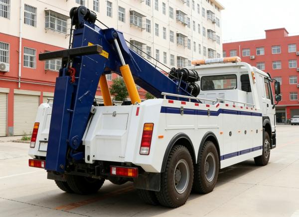 Road Rescue Heavy Duty Tow Wrecker Truck HOWO 40-50 Ton Tow Truck Wrecker