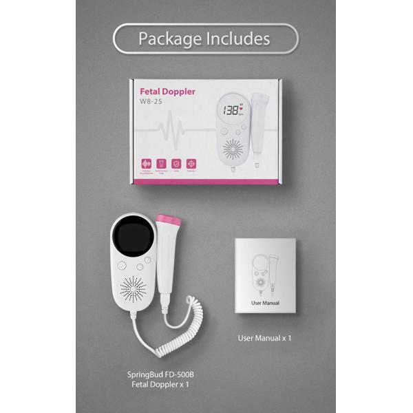 máquina fetal del latido del corazón del embarazo del monitor de corazón del PDA magnético de la succión 20mw