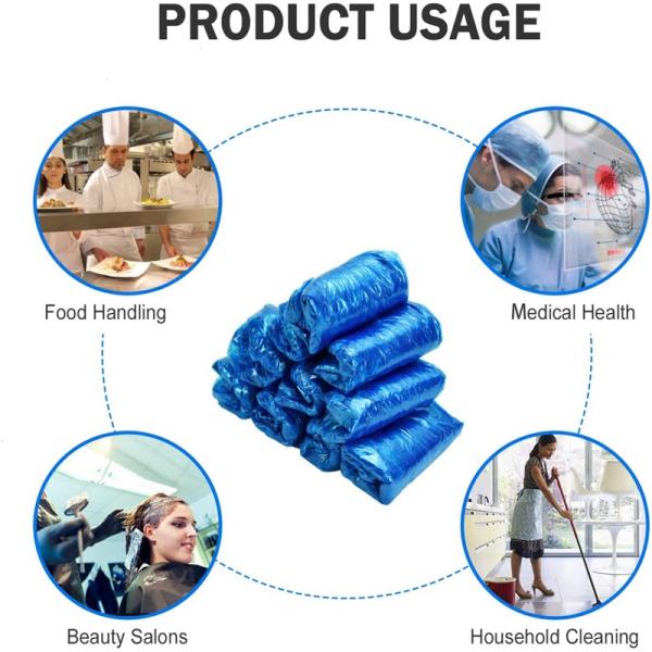 PE / CPE Disposable Arm Sleeves Machine Made Disposable Sleeve Protectors