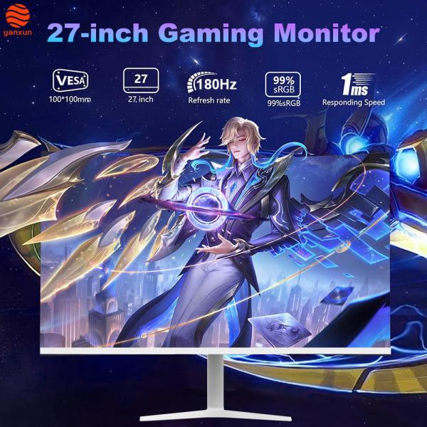 Monitor Gaming de 27 pulgadas con panel IPS QHD 180Hz y soporte ajustable con iluminación RGB