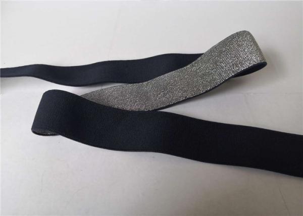 Polyester Webbing Tape Navy Blue Clip Bright Wire 4mm For Shoes Accessories